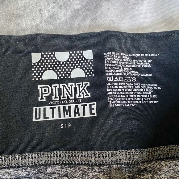 VS Pink Ultimate Leggings w/ Mesh - Picture 7 of 8